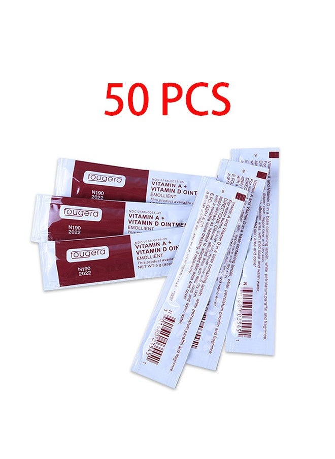 Fougera - Vitamin A + Vitamin D Ointment , Tattoo Scar Repair Gel, Microblading Aftercare Ointment Anti-Inflammatory Anti Scar Tattoo Aftercare Cream for Makeup Microblading and Tattoo Healing Art Tattoo - Image 1