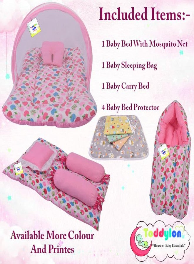 Toddylon طقم مفروشات توديلون للأطفال حديثي الولادة، يشمل ناموسية وحقيبة حمل وملاءات، مجموعة أساسية (من 0 إلى 6 أشهر) (4 قطع) - Image 5