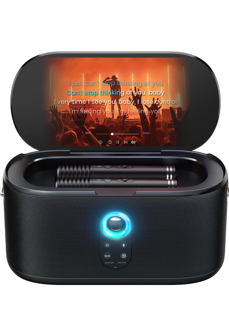 IKARAO S1 ALL-IN-ONE SMART PARTY SPEAKER 550W 10.1'' HD SELF-CHARGING W/L MIC x2 BT 5.4 WI-FI HDMI 5.3 KG 12HRS PT USB GUITAR/MIC AUX USB-C IN/OUT CARRY STRAP - pzsku/ZA6BC1AE05459B7849793Z/45/1741249564/d19f51d7-83f5-4386-b801-25b5f6d115ab