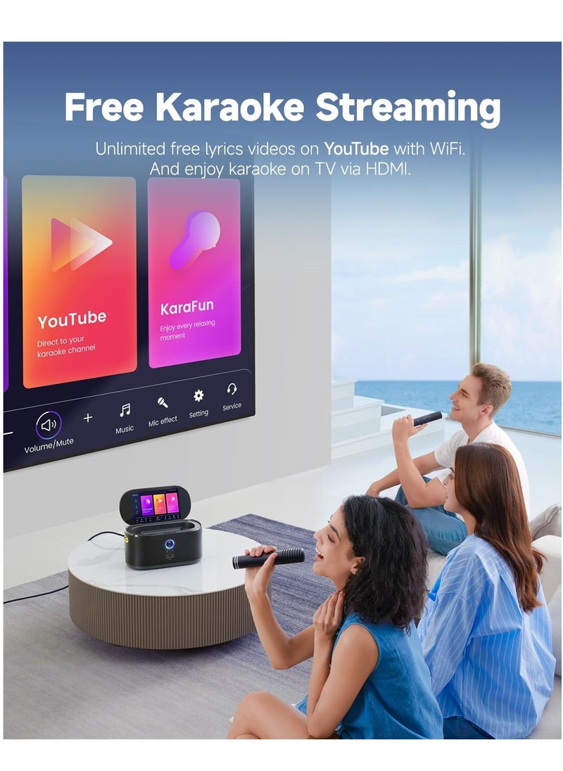 IKARAO S1 ALL-IN-ONE SMART PARTY SPEAKER 550W 10.1'' HD SELF-CHARGING W/L MIC x2 BT 5.4 WI-FI HDMI 5.3 KG 12HRS PT USB GUITAR/MIC AUX USB-C IN/OUT CARRY STRAP - pzsku/ZA6BC1AE05459B7849793Z/45/1741249675/89682883-ee35-4720-ab68-9e6160e48d83