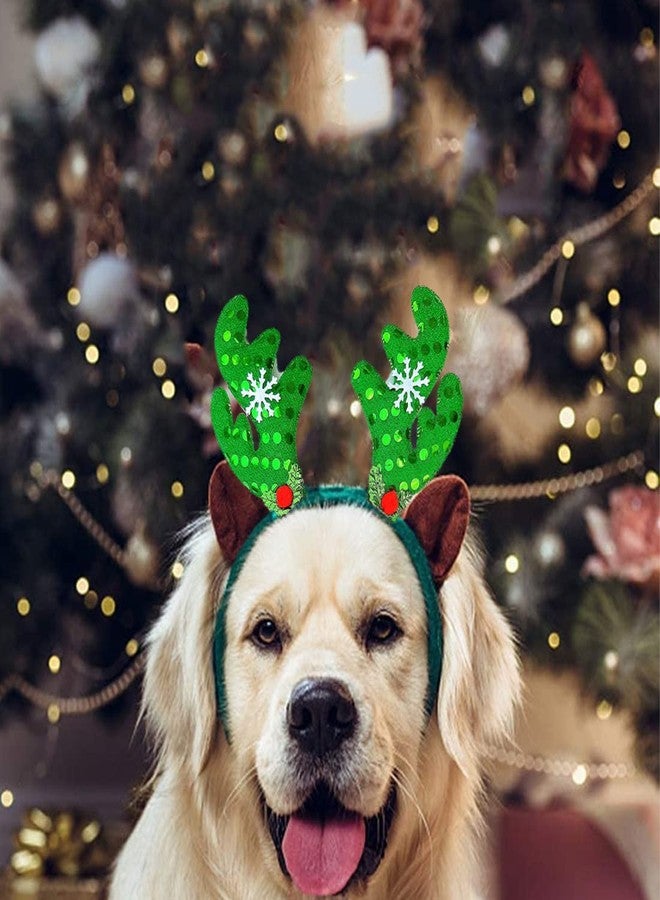 ARCHIES Head Band Pack of 3(Snow Flakes Santa) for Christmas deocration for Home Decor| Chirstmas Gift | Christmas Gifting Set Combo Pack_30 - CHRI A232 - Image 1