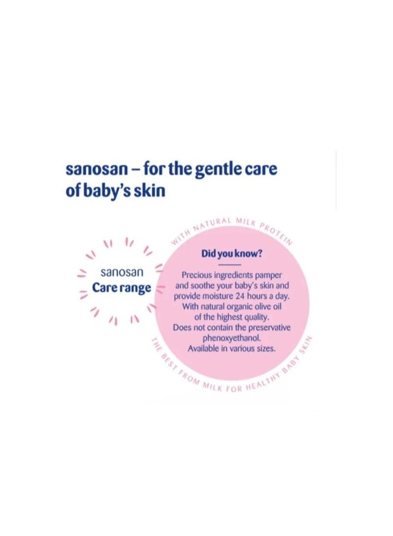 سانوسان كريم العناية الفائقة لترطيب عميق للوجه والجسم لمدة 24 ساعة لأطفال منذ سن الولادة 100مل - Image 3