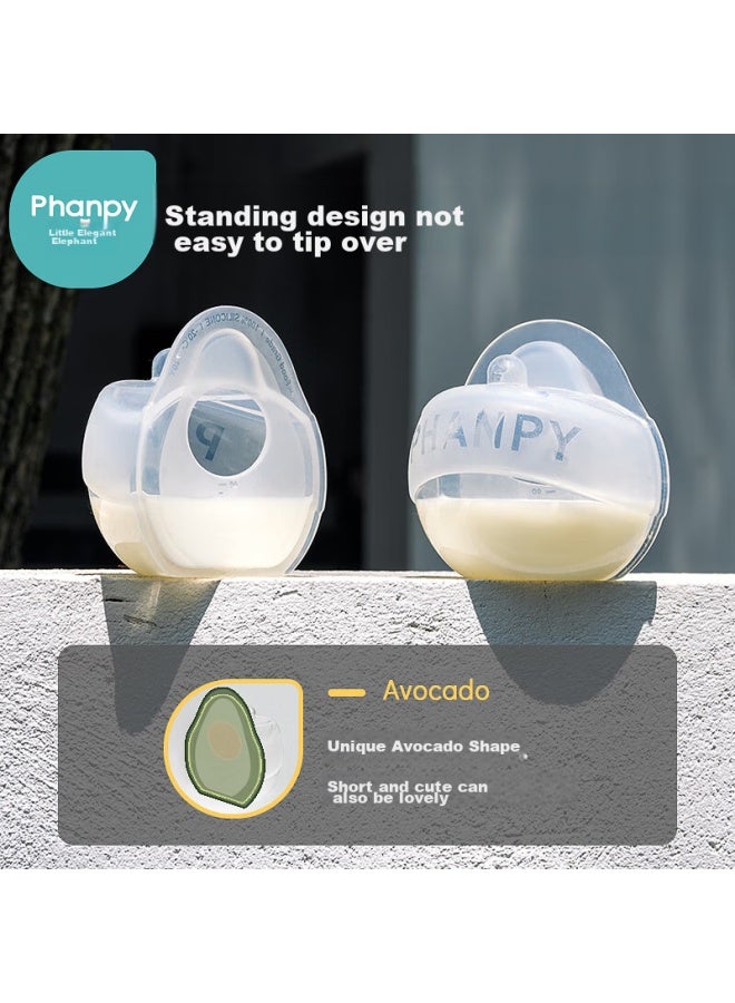 Xiaoya Elephant Xiaoya Xiangji Manual Breast Pump, Hands-free, Leak-proof, Wearable Breast Milk Collector, Milk Extractor - Image 5