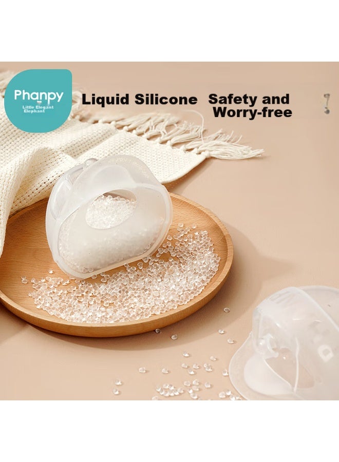 Xiaoya Elephant Xiaoya Xiangji Manual Breast Pump, Hands-free, Leak-proof, Wearable Breast Milk Collector, Milk Extractor - Image 2