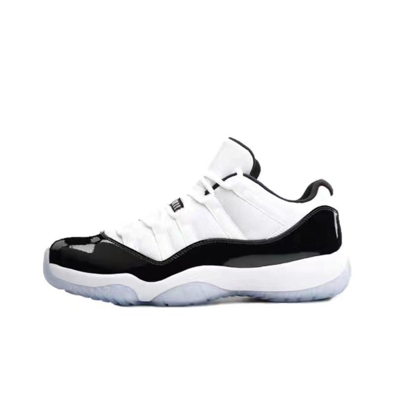 Pure Original Aj11 Big Devil Joe 11 Black And White Red High-Top Baby'S Breath Basketball Shoes North Carolina Blue Low-Top Men'S And Women'S Shoes Heightening - Image 3