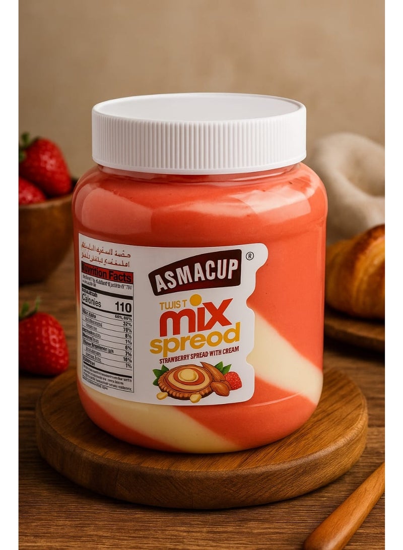 ASMACUP Mix Strawberry & Cream Spread — 350 g - Image 5