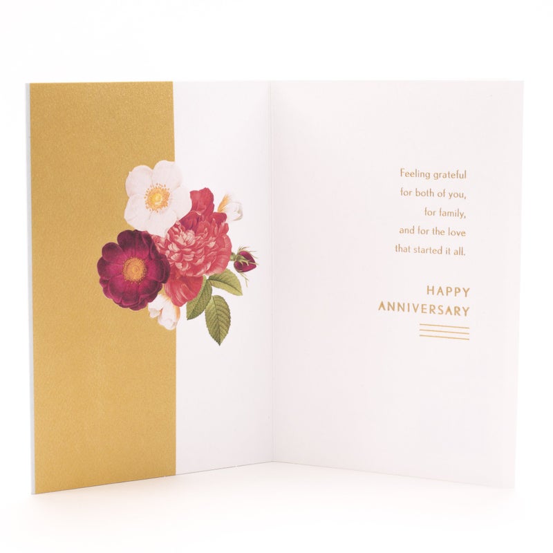 Hallmark Anniversary Greeting Card for Parents (Grateful For You Both) - Image 2