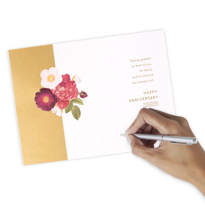 Hallmark Anniversary Greeting Card for Parents (Grateful For You Both) - Image 5