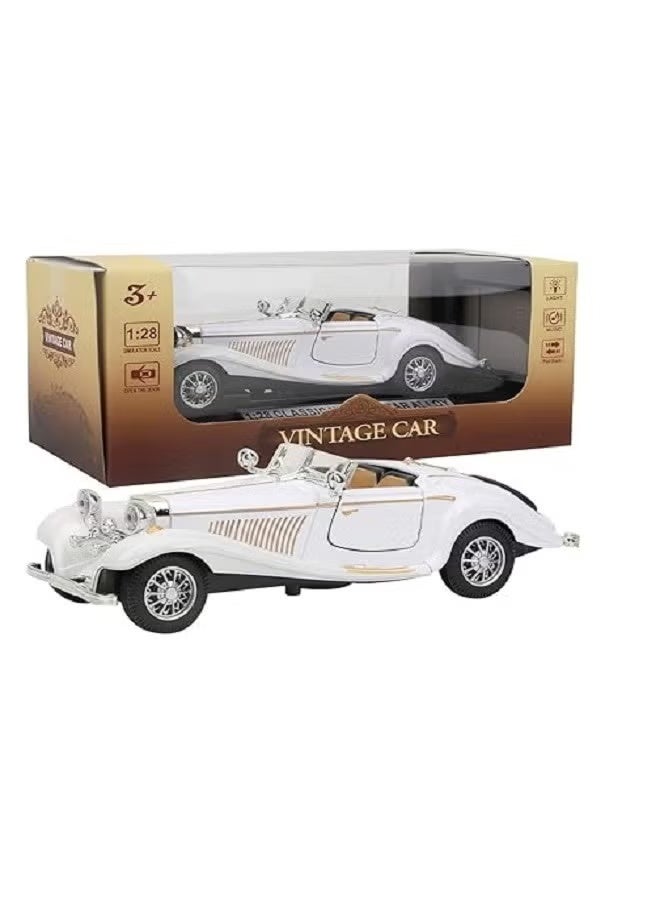 داي كاست 1:24 متوافقة مع لعبة سيارة تويوتا كراون كلوجر النموذجية، سيارة لعبة من سبائك الزنك قابلة للسحب للخلف مع صوت وإضاءة للأطفال والكبار - Image 5