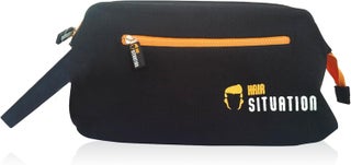 Hair Situation Men Toiletry Bag, Large Lightweight Traveling Case Organizer, Shaving Bag, Dopp Kit Water-resistant for Toiletries Accessories with Extendable Wire Frame to Stay Open, 2 Pockets, Black - pzsku/ZA6BC852C5EF94FC5E908Z/45/_/1744136990/b7f33cc9-877a-40e2-a563-8f4126f0e8cb