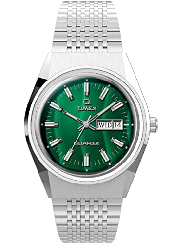 TIMEX ساعة تيمكس للرجال بتقنية الكوارتز التناظرية مع حزام من الفولاذ المقاوم للصدأ TW2U95400 - Image 1