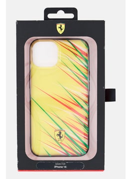 Scuderia Ferrari Iphone 14 Brand Logo Protective Case, Yellow  - Image 1