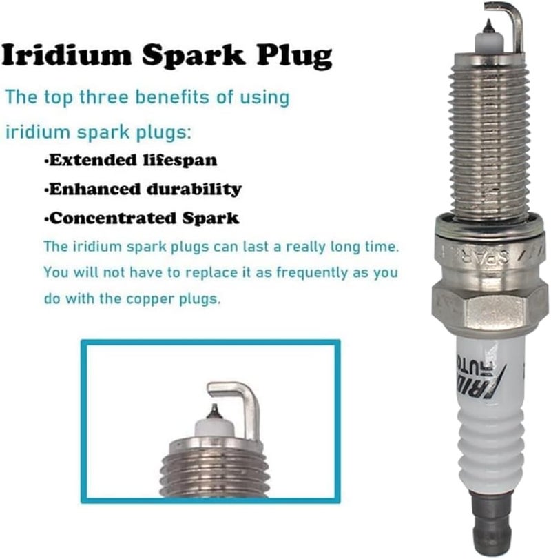 Autowxjq Iridium Spark Plug Set of 6 - Image 4