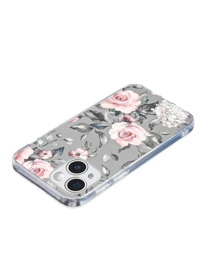 اس-توب جراب لهاتف iPhone 15 Plus بنمط رسم ملون من مادة TPU - Image 4