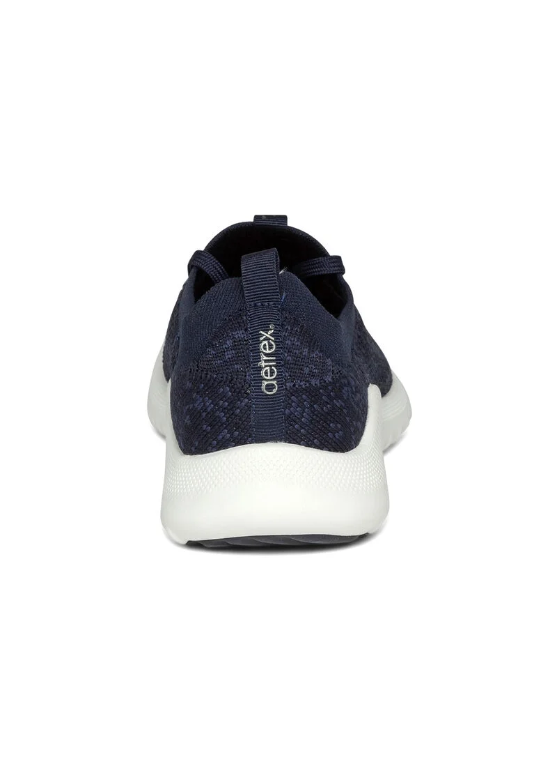 aetrex Carly Arch Support Sneakers Navy