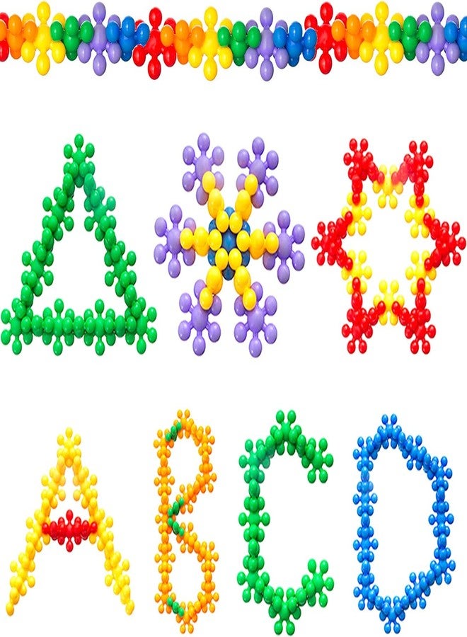 KITIKITTZ Star Links Interlocking Kids Building Toys, Interactive Early Learning Toys for Kids, Preschool Toys for Toddlers Boys and Girls, Stem Toys for Age 3 4 5 6 (STAR-200) - Image 1