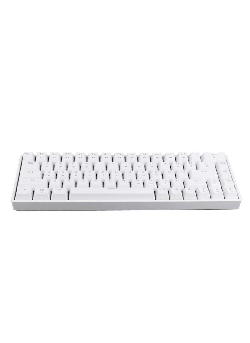 EPOMAKER - SKYLOONG SK68 Mechanical Gaming Keyboard – Gateron Optical Yellow Switch (White) - Image 1