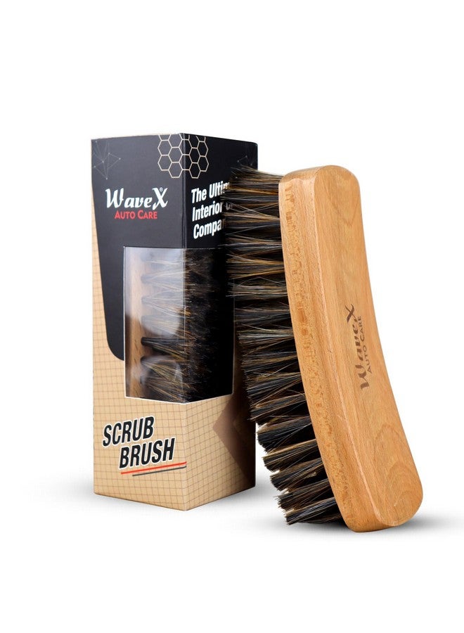 Wavex Car Cleaning Brush | Works Dry and Wet with Car Interior Cleaner Liquid, Car Seat Cleaner | Also Acts as Interior Car Duster - Image 5
