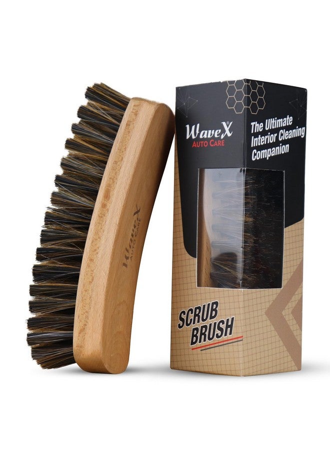 Wavex Car Cleaning Brush | Works Dry and Wet with Car Interior Cleaner Liquid, Car Seat Cleaner | Also Acts as Interior Car Duster - Image 1