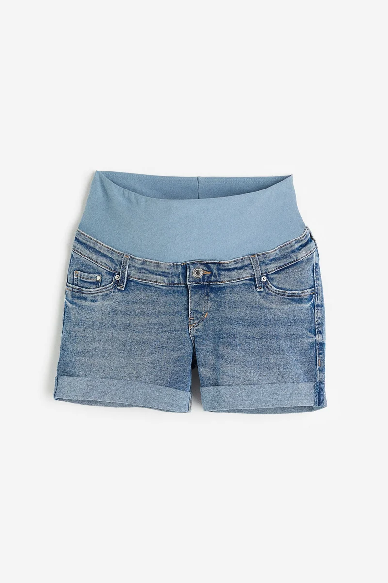 H&M High Waist Denim Short