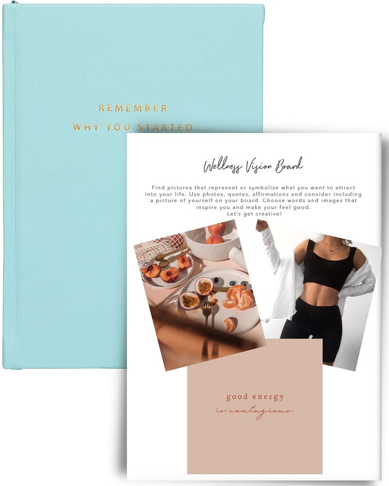 Lamare Food Journal for Women Weight Loss â€“ Food Diary, Meal Planner and Grocery List Notebook - Image 1