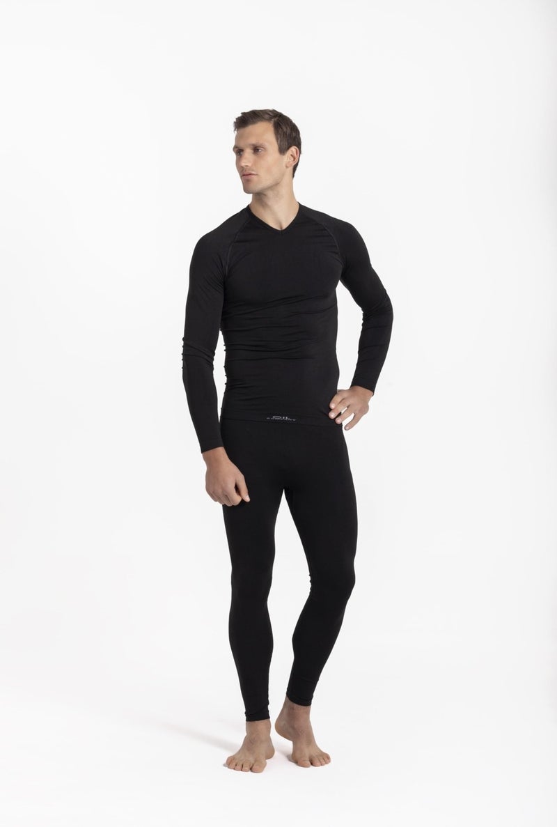 Oil Company Thermal Underwear Top Long Sleeve V Neck Unisex PP Seamless Level II OCP006  - Image 1