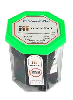 MOCHA Bobby Pins Set Black Small 215pcs 