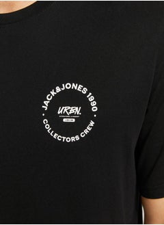 Jack Jones Slogan Print Crew Neck T-Shirt  - Image 2