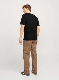 Jack Jones Slogan Print Crew Neck T-Shirt  - Image 4