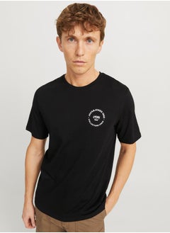 Jack Jones Slogan Print Crew Neck T-Shirt  - Image 1