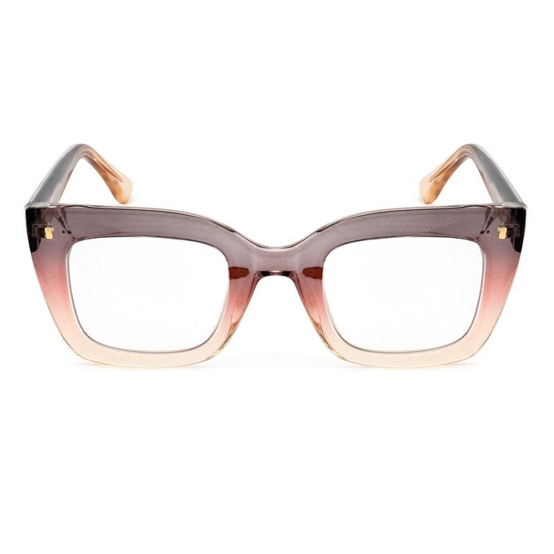 PERKEY Store PERKEY Bold Collection | Blu Cut & Antiglare Computer Eyeglasses | Full Rim Square Shape | For Women | Small | OPTL0016 - Image 2