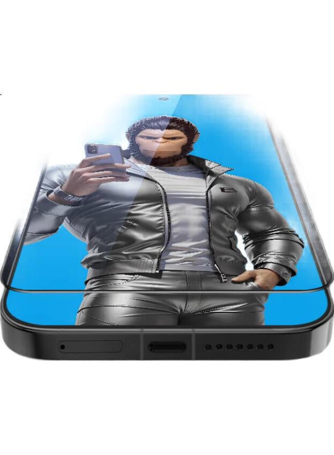 Blueo Blue Gorilla Tempered Glass Screen Protector For Samsung S25 Ultra, High Definition, Anti-shatter, Anti-fingerprint Protective Film - Image 3
