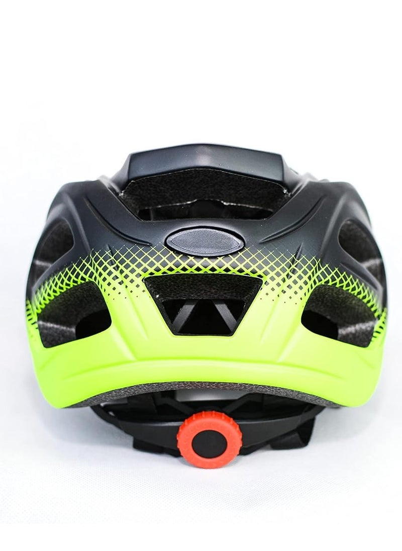 COLNELS Colnels Bicycle Helmet, Lightweight, Breathable, Strong & Adjustable -  Black and green neon  - Image 2