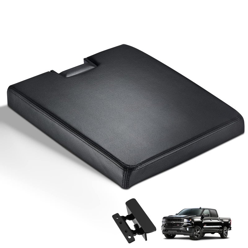 BDFHYK Center Console Lid Replacement Kit Compatible with Chevy Avalanche Silverado Suburban, Compatible with GMC Tahoe Sierra Yukon for 924835, 20864151, 20864153, 20864154, 924-835 - Image 1