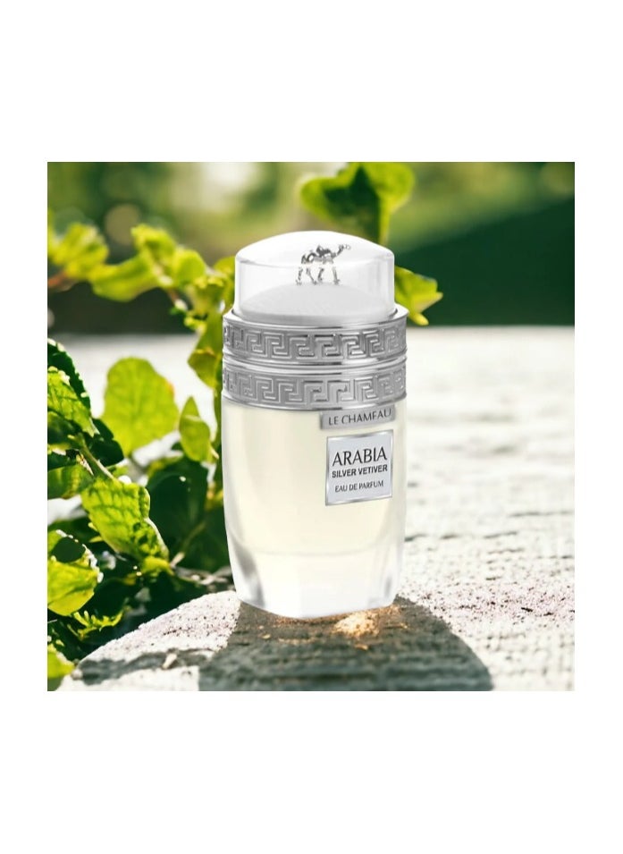 LE CHAMEAU - Arabia Silver Vetiver For Unisex EDP 100ml - Image 1