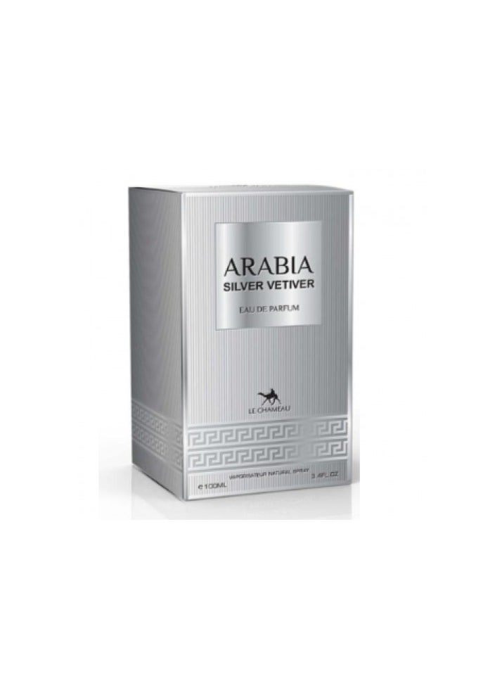LE CHAMEAU - Arabia Silver Vetiver For Unisex EDP 100ml - Image 1