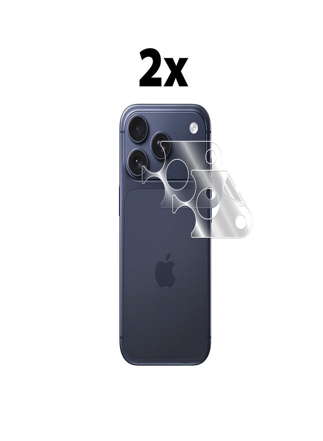 IPG for iPhone 17 Pro, Camera Back Hydrogel Protector (2 Units) Invisible Touch Screen Sensitive Ultra HD Clear Film Anti Scratch Skin Guard - Smooth/Self-Healing/Bubble -Free for iPh17ProCam - Image 2