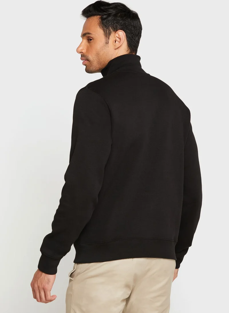 LACOSTE Half Split Sweatshirt