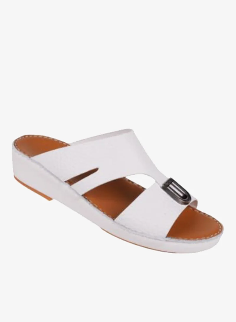 Barjeel Uno White 008-3727 Barjeel Uno Mens Arabic Sandals BS 39 White for Men | Best Price UAE