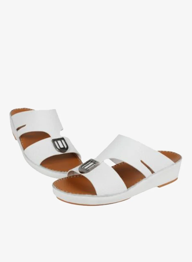 Barjeel Uno White 008-3727 Barjeel Uno Mens Arabic Sandals BS 39 White for Men | Best Price UAE