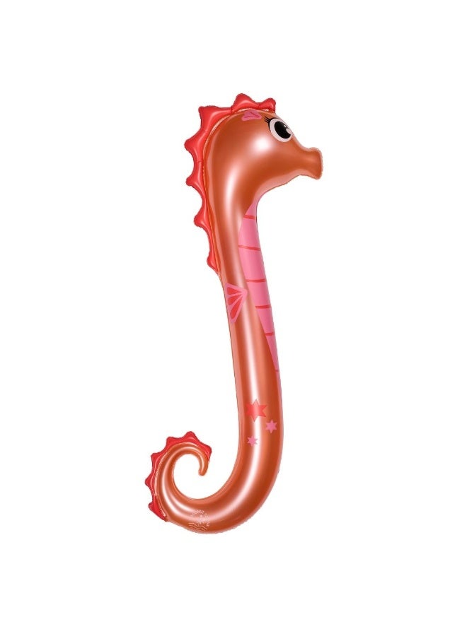 Trishi Coconut Grove Kiddy Pool Noodle Floater for Kids – Lightweight Swimming Noodle Float, Water Fun Toy for Beach & Pool, Safe Floating Support for Children  Ella the Seahorse - Image 1