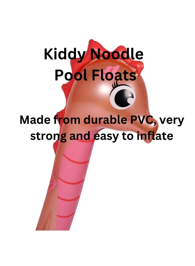 Trishi Coconut Grove Kiddy Pool Noodle Floater for Kids – Lightweight Swimming Noodle Float, Water Fun Toy for Beach & Pool, Safe Floating Support for Children  Ella the Seahorse - Image 2