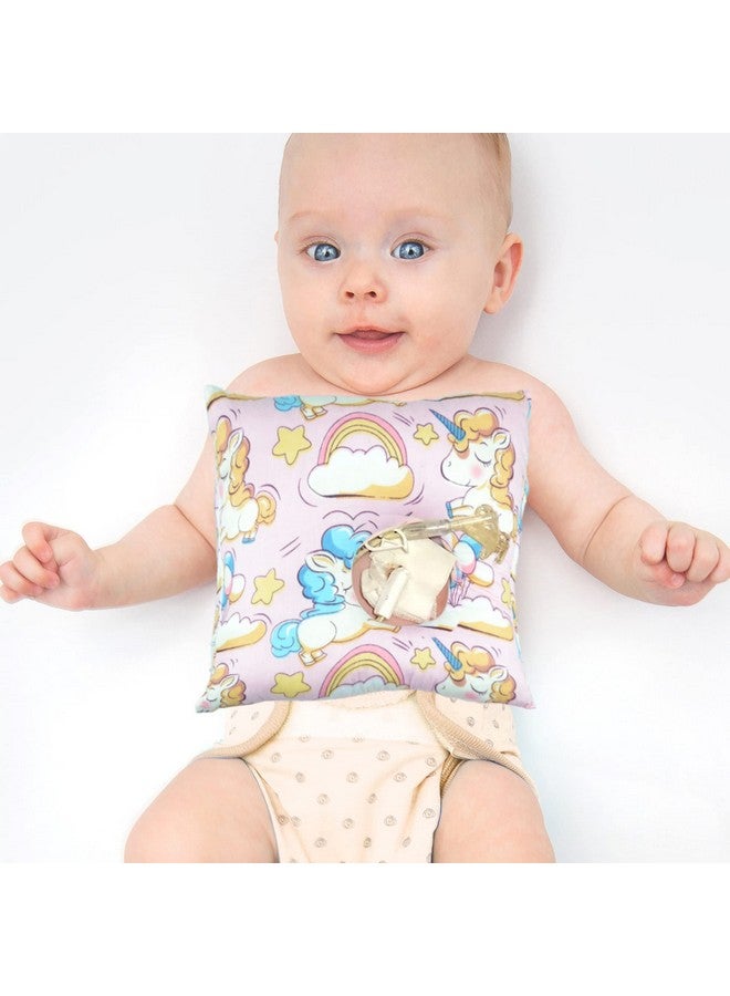 pinklilycare pinklilycare G Tube Tummy Time Pillow Adjustable Feeding Tube Belt Pad with a Hole for Babies Infants - Image 4