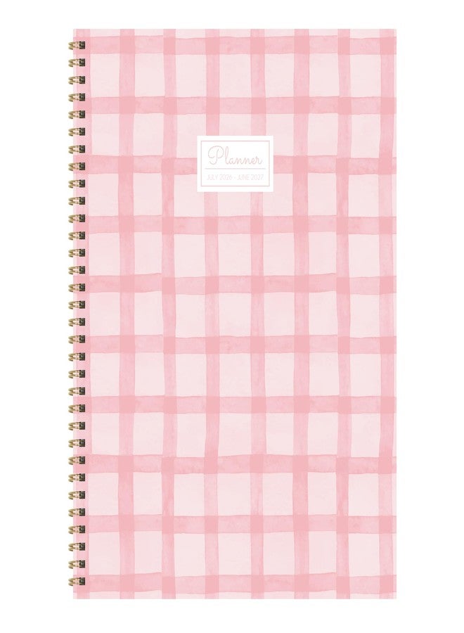 TF Publishing July 2026 - June 2027 Perfectly Pink Large Weekly Monthly Planner - 12 Month Academic Planner 2026-2027 with Durable Cover, Thick White Colored Paper, and Planning Stickers - 9in x 11in - Image 1