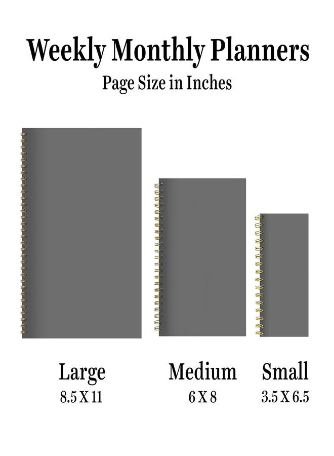 TF Publishing July 2026 - June 2027 Perfectly Pink Large Weekly Monthly Planner - 12 Month Academic Planner 2026-2027 with Durable Cover, Thick White Colored Paper, and Planning Stickers - 9in x 11in - Image 4