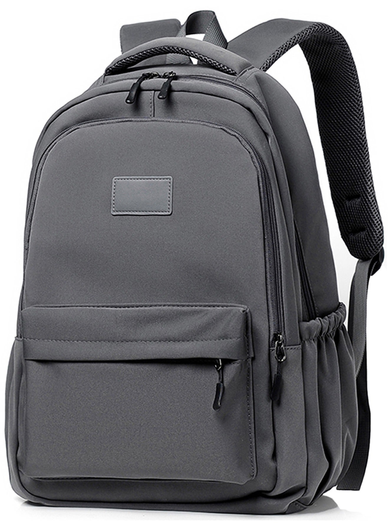 Qiccijoo Travel Laptop Backpack Computer Backpack for Women Men Business Work Backpack Durable Anti Theft College School Computer Bag Fits 17 Inch Notebook & Laptop(Grey)