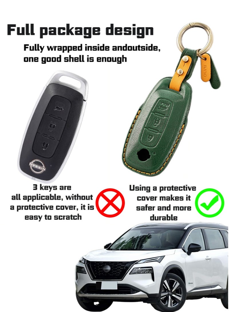 نيسان إكسسوارات مفاتيح سيارات نيسان ، مناسبة لحماية مفاتيح سيارات Trail و Altima الجديدة ، وتلف مفاتيح السيارات بشكل مثالي ، ومقاومة للارتداء. - Image 5