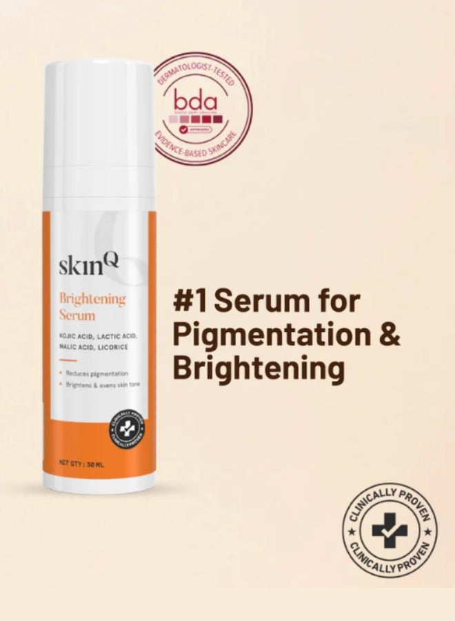 SkinQ Brightening Face Elixir – Licorice & Lactic Acid Formula | Exfoliates, Evens Tone & Repairs Sun-Damaged Skin | 30ml Unisex Serum -Registered dealer in UAE - Image 2