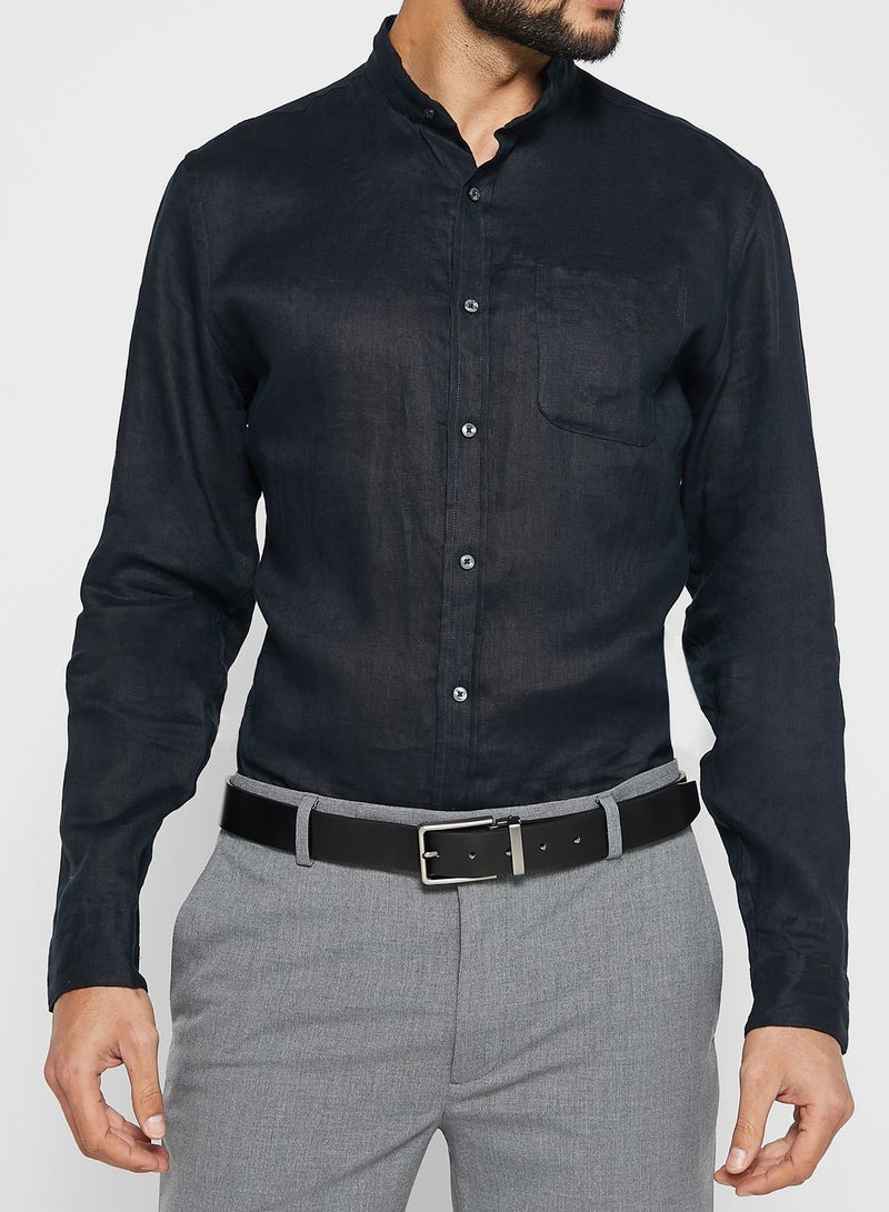 Robert Wood Genuine Leather Formal Belt - Image 3