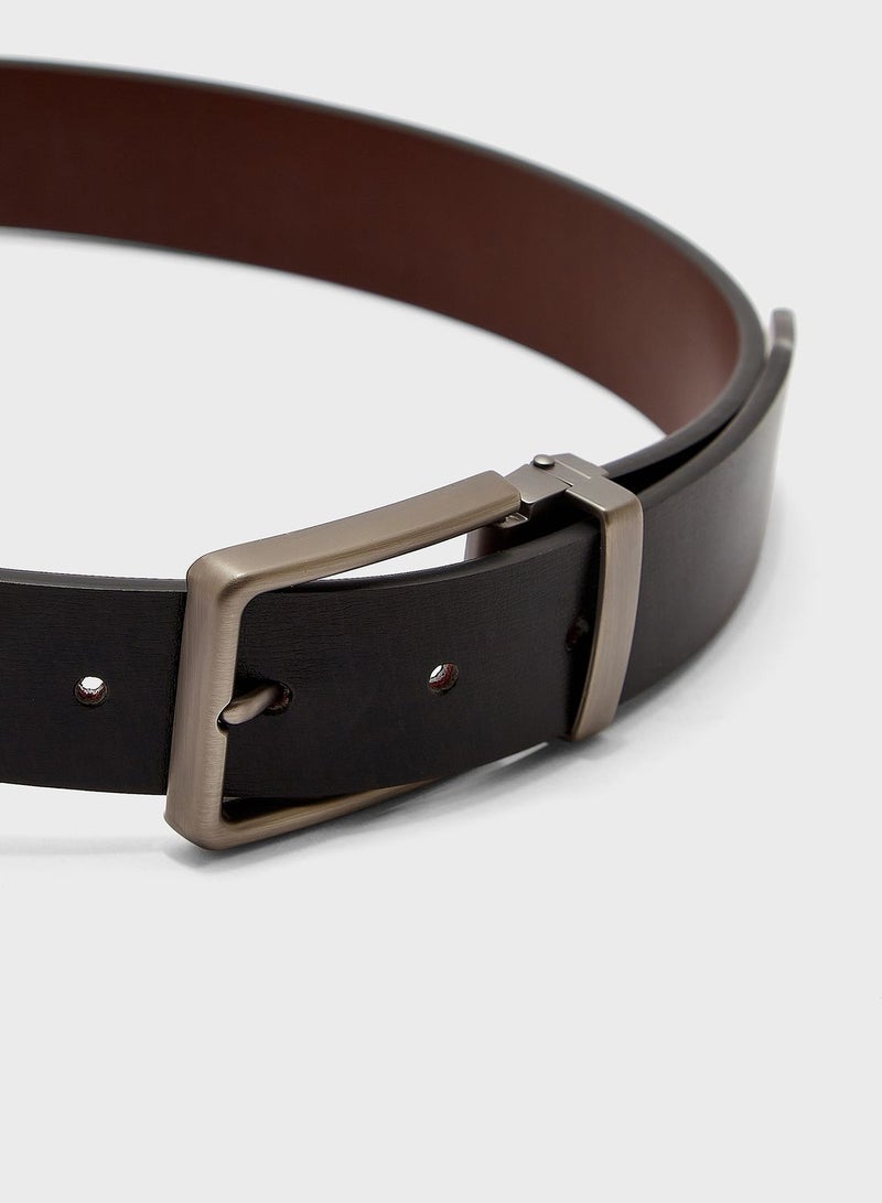 Robert Wood Genuine Leather Formal Belt - Image 2